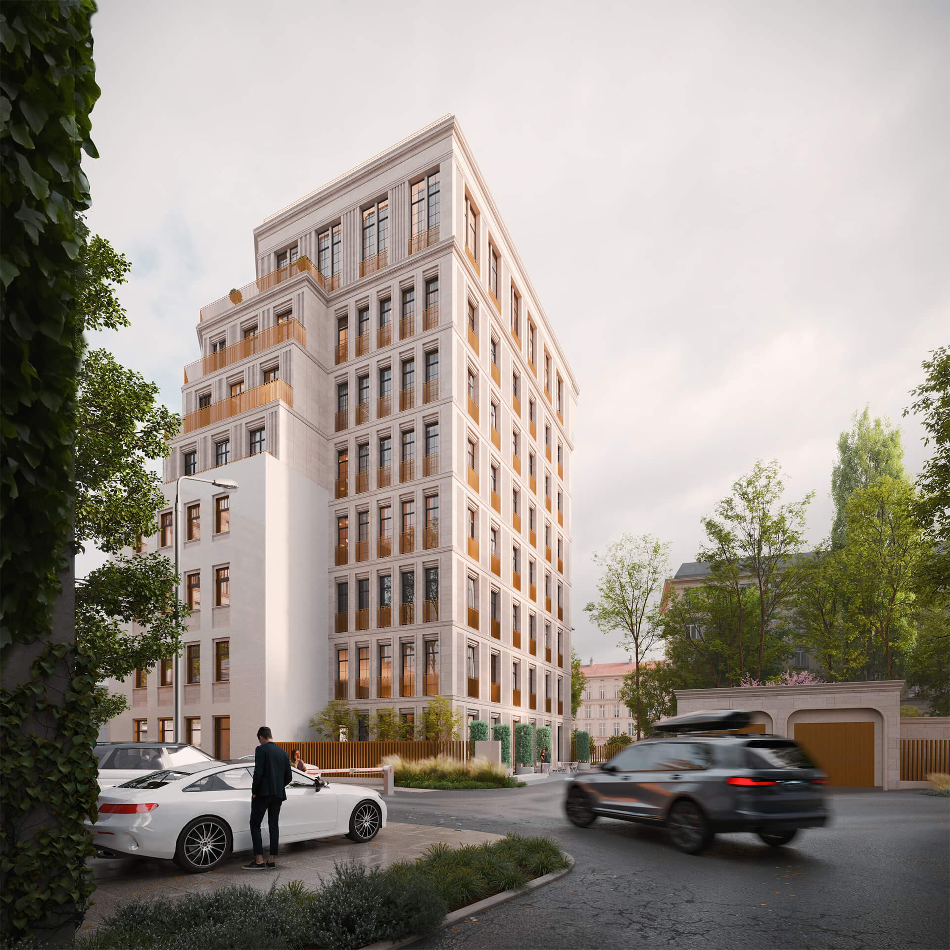 Архитектура ЖК «Лёвшинский, 19»