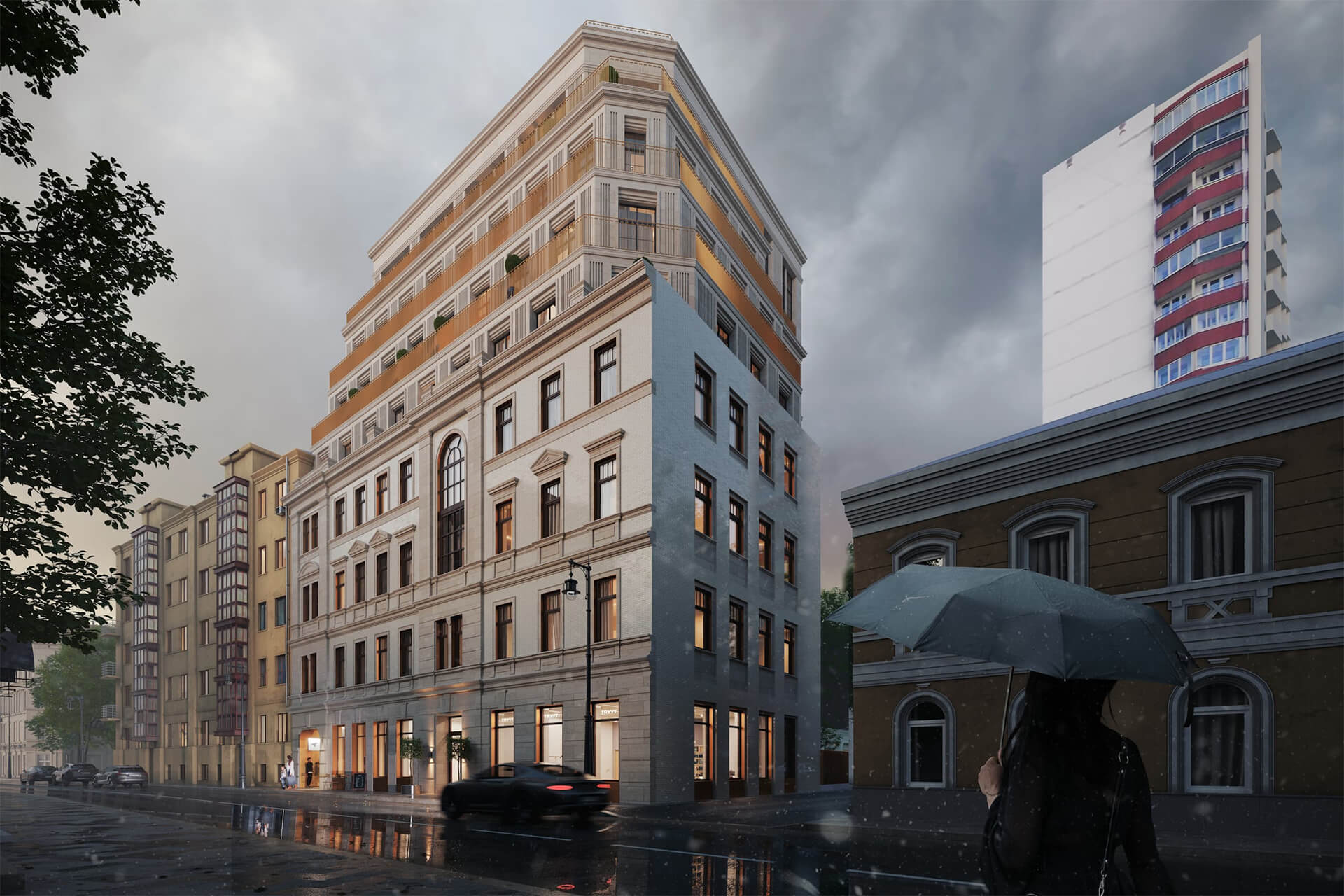 Расположение ЖК «Лёвшинский, 19»